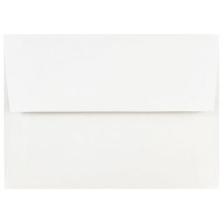 Desktop Publishing Supplies 5x7 Envelopes - 45 Pack - Thick A7 Size (5.25 x  7.25 inch) with Bright White Vellum Finish - For Mailing Greeting Cards