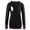 Black1, variant on Qingpeng Womens Maternity Hoodie Top Sweatshirt Round Neck Long Sleeve Pregnancy Tunic Top