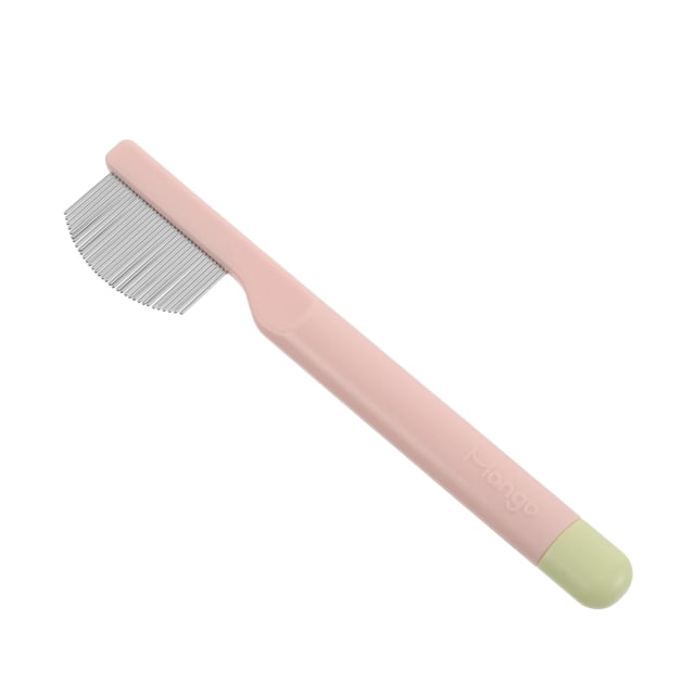Luxshiny Peine Facial Para Mascotas De Inoxidable Color Rosa Para Cuidado Delicado De Ojos Y Patas