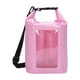 thumbnail image 4 of Funda impermeable para teléfono, bolsa seca de 5 l, bolsa flotante para kayak, bolsa para deportes al aire libre, rollo hermético Rosa, 4 of 9