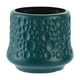 thumbnail image 2 of Jarrón decorativo de plástico esmaltado de imitación | Jarrón de arreglo de flores de naranja azul marino | Plástico duradero 8.7cm | Decoración de gabinete de TV para sala de estar | Maceta de, 2 of 6