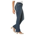 thumbnail image 6 of Levi Strauss Signature Women's and Women's Plus Mid Rise Bootcut Jeans, 6 of 8