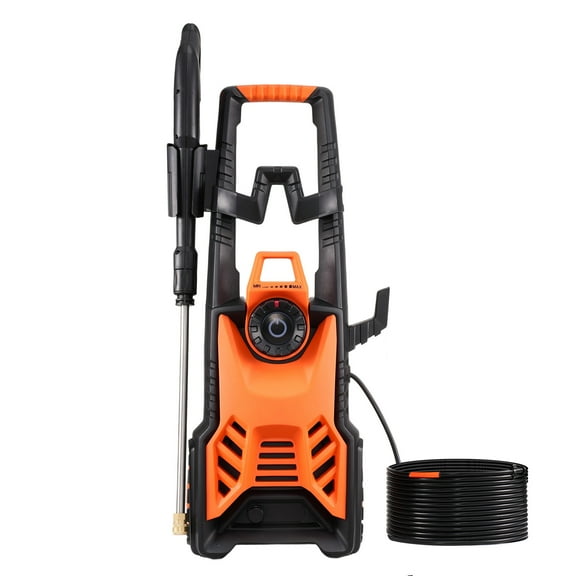 KFFKFF Electric Pressure Washer, 4500 PSI Max and 3.2 GPM with Adjustable Pressure, High-Performance Cleaning Machine with 4 Quick-Connect Nozzles, Ideal for Cars, Fences, Driveways, Patios