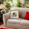 thumbnail image 5 of Handmade Wool Needlepoint Pillow Cover - Decorative Throw Cushion Cover - Vintage Floral Embroidery Design - Pillowcase for Sofa, Bed, or Chair - Rustic Home Decor, 5 of 5
