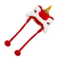 thumbnail image 1 of Lindo Sombrero De León Para Mascotas, León Para Mascotas De Estilo Chino Lindo Sombrero De Danza Del León Para Mascotas De Año Nuevo Sombrero De León Para Mascotas De Estilo Chino Diseño Fácil De Usar, 1 of 8
