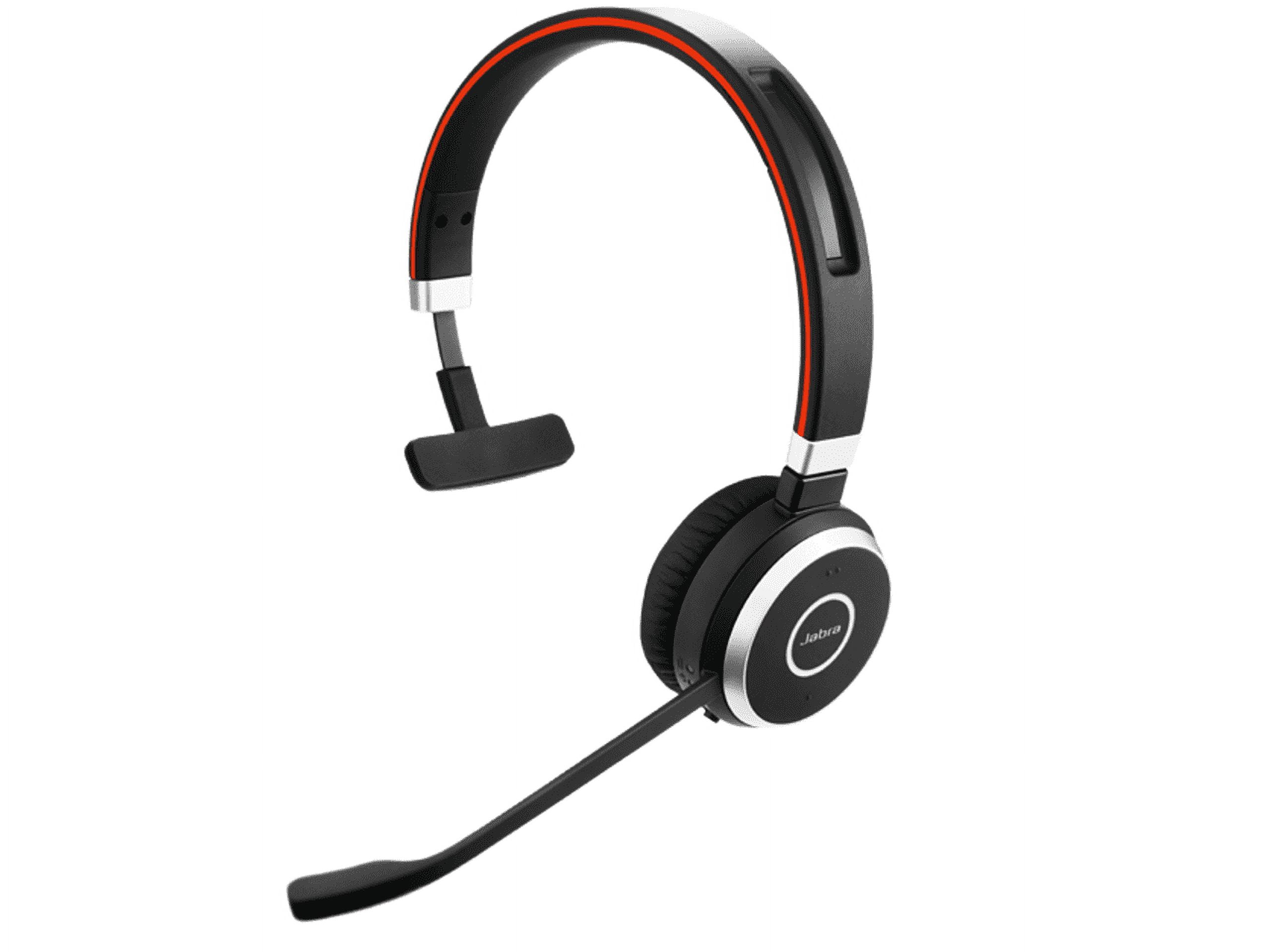 Jabra, Wireless Headset, Evolve 65 MS Mono, Bluetooth Dual
