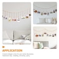 thumbnail image 6 of WRISTBIQUE Beaded Clip Gar Multi-Color Wooden Photo Display for Home Decor 1Set, 6 of 8