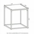 thumbnail image 4 of Furinno Camnus Modern Living End Table, Americano, 4 of 7