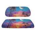 thumbnail image 2 of Pzuqiu Golf Cart Seat Covers Breathable, Compatible with Outdoor Golf Carts, Golf Cart Seat Covers Kit Fit for Ezgo Most Club Cars Golf Carts(Palm trees 2 Pack), 2 of 9