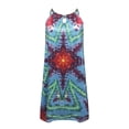 thumbnail image 4 of Vestido HUOGUO, casual, de verano, a la moda, de metal, cuello colgante, para mujer, 4 of 5
