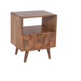 thumbnail image 4 of Casartis Living Carson Mid-Century Wood Nightstand in Natural, 4 of 5
