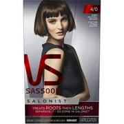 Vidal Sassoon Salonist Hair Color, 4/0 Dark Neutral Brown