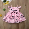 thumbnail image 2 of Robe de Fête à Épaules Dénudées à Fleurs pour Bébé Fille, Robe de Princesse, Robe de Concours, Robe de Mariage, 2 of 4