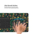 thumbnail image 5 of Hirioo Hawaiian Tribal Mask for Mouse Pad ,Anti-Slip Base, Durable Stitched Edges, Perfect for Gaming, Office, and Home Use,16x35.5in, 5 of 9