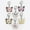 6PCS, variant on Yoyauz Daughter's Gift to Mom, Butterfly Keychain, Unique Birthday and Mother's Day Gift Idea, Best Mom Gift, Mom Keychain