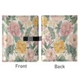 thumbnail image 2 of Leather Notebook with Pen Holder Writing Notepad Includes 100 Pages Lined Journal Retro Plant Pattern, 2 of 6