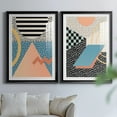 thumbnail image 6 of Wexford Home Modern Memphis I Premium Framed Print, 22.5" x 30.5" - Ready to Hang, Black (Set of 2), 6 of 9