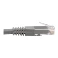 thumbnail image 3 of Eaton Tripp Lite Series Cat6 Gigabit Molded (UTP) Ethernet Cable (RJ45 M/M), PoE, Gray, 6 ft. (1.83 m) - Patch cable - RJ-45 (M) to RJ-45 (M) - 6 ft - UTP - CAT 6 - IEEE 802.3ab/IEEE 802.5 - molded, stranded - gray, 3 of 4