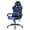 Blue (Regular Version), variant on CL.HPAHKL Ergonomic Gaming Chair, Comfortable Computer Gaming Chair with PU Leather Lumbar Support Height Adjustable Game Chair with 360° Swivel Seat and Headrest for Office or Gaming, Grey