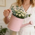 thumbnail image 5 of TAROFISH  Garden-Themed Solid-Colour Decorative Plant Pot in the Shape of a Watering Can (Not Suitable for Watering), 5 of 6