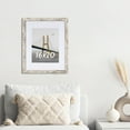 thumbnail image 3 of Scholartree 2 PACK 16x20 Wood Gallery Poster Frame, 16x20 Matted to 11x14 Wall Frames, Whtie, 3 of 13