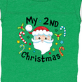 thumbnail image 4 of Inktastic My Second Christmas Santa with Candy Canes Boys or Girls Baby Bodysuit, 4 of 5