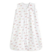 Halo® Sleepsack® Wearable Blanket, 100% Cotton, Sunshine Rainbows, Infant Girls, Medium, 6-12 Months