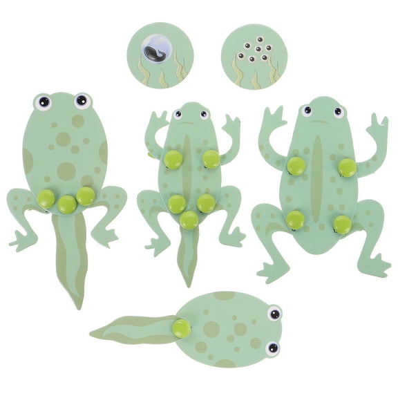 HEANUJJ 1Set Frog Tadpole Biology Material Kit for Students with DIY Growth Cycle Model Science Project