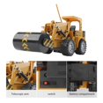 thumbnail image 3 of Engineering Road Vehicle Wireless Remote Control Road Roller Truck Entertainment Engineering Electric Construction Toy Educational Kit Toy Gift For Children, 3 of 9