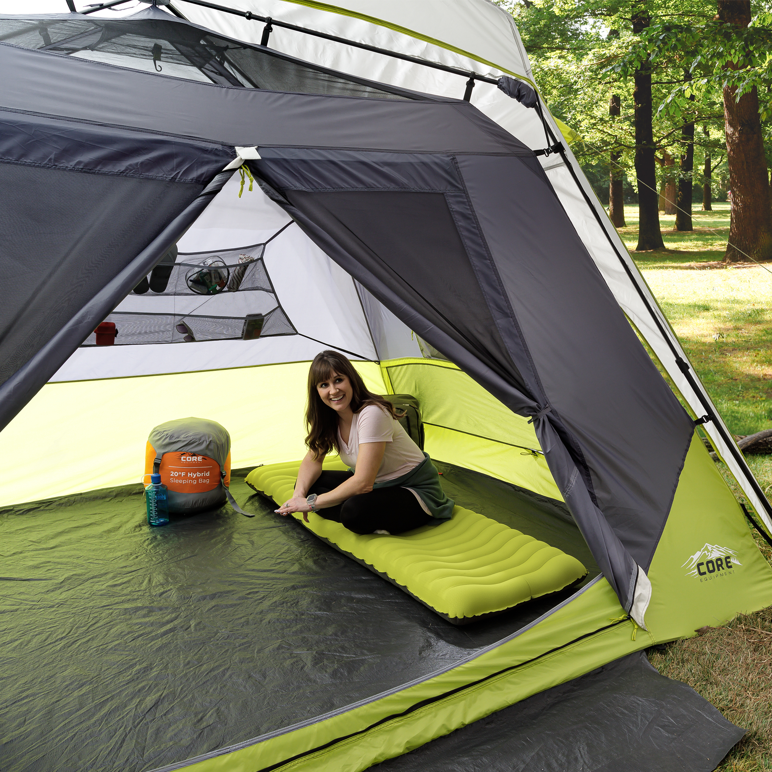 CORE 4 Season Insulated Sleeping Pad for Camping, 3lbs