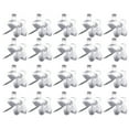 thumbnail image 1 of 200 Pcs Épingles à Pousser en Forme d'Étoile en Plastique Transparent, 1 of 9
