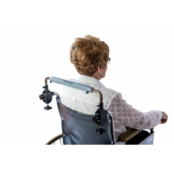Greenmont's EasyPushbar - a  Wheelchair Accessory; Easy on/Easy off Model