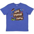 thumbnail image 3 of Inktastic Gone Fishing with My Pawpaw Youth T-Shirt, 3 of 5