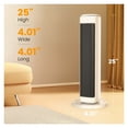 thumbnail image 2 of 25" Space Heater for Indoor Use Large Room, Ceramic Tower Electric Heater with Thermostat ,Fast Heating, 2 of 5