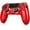 Red, variant on P4 Wireless Controller Gamepad for P4 Slim Pro PC with 6-Axis Gyro Dual Vibration (Black)