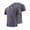Gray, variant on JSKUMAR Basic T-Shirts Short Sleeve Crew Neck Casual Summer Basic Tee Baggy Lightweight Tops for Beach Vacation Travel Green,L