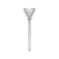 thumbnail image 4 of Divine Jewel 1.8 Ct Lab Created Diamond Ring - Elegant Cushion Cut Design in 14K White Gold Plated - Perfect for Engagement, Weddings, Anniversaries - Prong Set - Gift for Women - Stunning Jewelry, 4 of 4