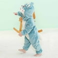 thumbnail image 6 of Dealovy Baby Clothes Winter Warm Newborn Infant Fleece Zipper Onesie Romper Unisex Toddler Boys Girls Cartoon Pajamas Outfits, 6 of 9