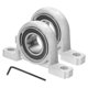 thumbnail image 1 of Cojinete de Bloque de Almohada Uxcell 1" (25mm) Flange Vertical Paquete de 2, 1 of 6