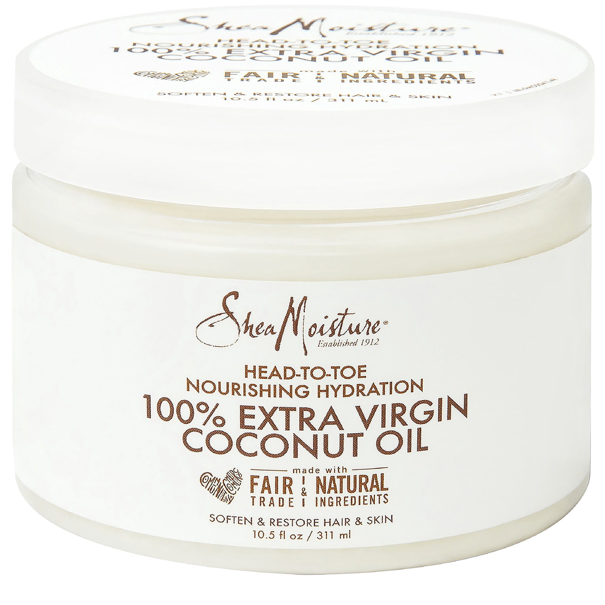 Sheamoisture Organic Smo 100% Pure Coconut Oil 10.5 Oz