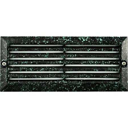 

Dabmar Lighting LV600-VG Cast Aluminum Recessed Louvered Brick Step & Wall Light Verde Green - 3.97 x 9.13 x 3.25 in.