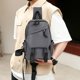 thumbnail image 5 of Bolso con correa, mochila para hombro en el pecho, mochila para computadora portátil, bolso cruzado, viajes al aire libre para hombres y mujeres, 5 of 5