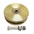 thumbnail image 2 of 6" V Wheel with Double Bearing Sliding Gate 5000 Lbs Slide + Screw, 2 of 6