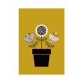 thumbnail image 1 of Lyndy Hants Scandi Flower Pot Print, 1 of 1