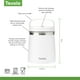 thumbnail image 5 of Recipiente para alimentos Tovolo Traveler 2L de acero inoxidable blanco, 5 of 6
