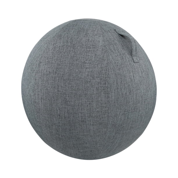 Cubierta de bola Irfora 55cm / 65cm / 75cm Algodón + Lino Protector de pelota de yoga Cubierta de ejercicio Protección de pelota Accesorio de envoltura de piel Irfora Cubierta de bola