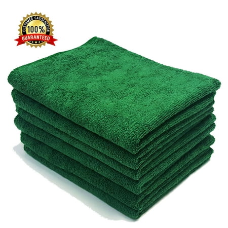 Simonis 860 Burgundy Cloth - UTowels Large Microfiber Cleaning Cloth 16