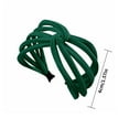 thumbnail image 4 of Guardurnaity Diadema para mujer, diadema con lazo, lazo para el pelo, accesorio para el cabello Accesorio para el cabello verde, 4 of 6