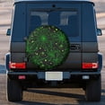 thumbnail image 5 of Kll Green Bright Web With Spiders Tire Cover,Universal Wheel Tire Cover For Trailer, Rv, Suv, Truck,Camper And Many Vehicle,(16 Inch), 5 of 8