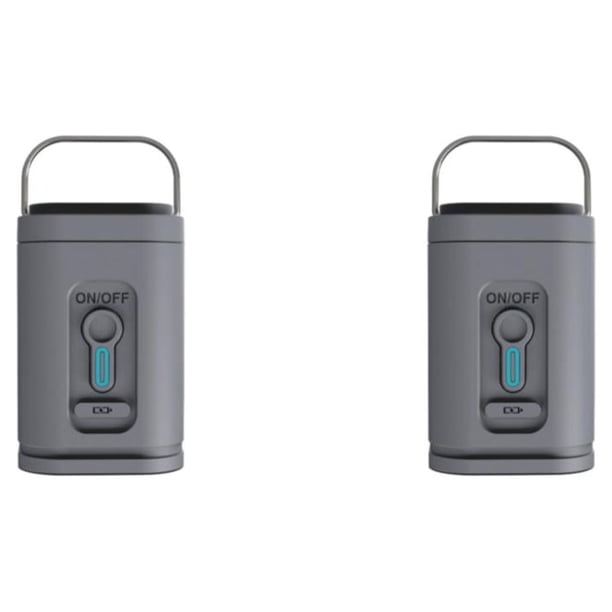 Toystoory Bomba de aire eléctrica multifuncional: amplia aplicación garantizada Compresor de aire fácil de usar gris 1200mA gris 1200mA 2Conjunto